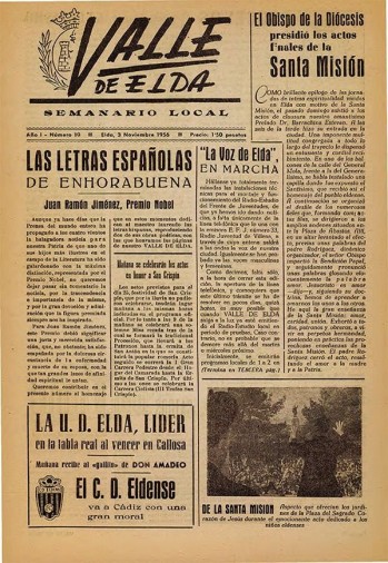 N&uacute;mero 0010 - 3 de noviembre de 1956