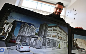 Un trampantojo recrear&aacute; la historia de la Plaza de la Constituci&oacute;n