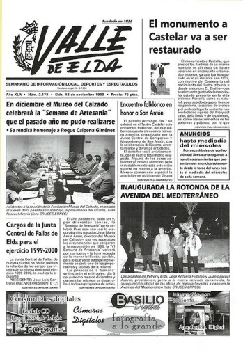 N&uacute;mero 2.173 - 12 de noviembre de 1999