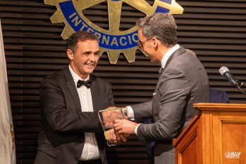 Javier Tor&aacute; recibi&oacute; el premio Emilio Castelar del Rotary Club