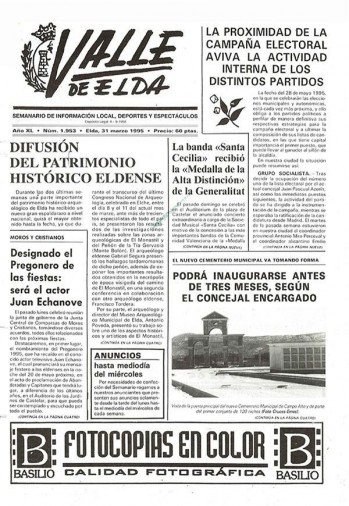 N&uacute;mero 1.953 - 31 de marzo de 1995