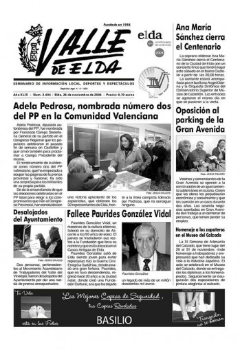 N&uacute;mero 2.404 - 26 de noviembre de 2004