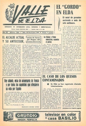 N&uacute;mero 1.055 - 20 noviembre de 1976