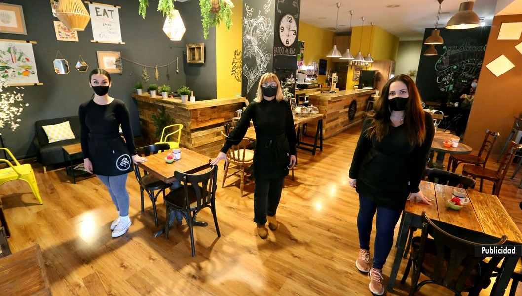 La cafetería Cilantro da el salto y realiza repartos a domicilio para la comodidad del cliente La cafetería Cilantro da el salto y realiza repartos a domicilio para la comodidad del cliente