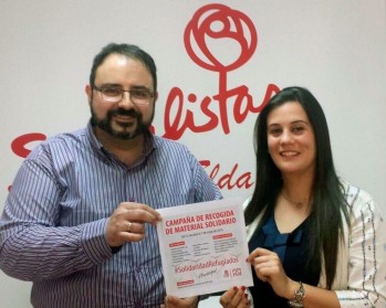 El PSOE se suma a la campa&ntilde;a de recogida de productos para ayudar al pueblo sirio