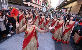 Los Moros y Cristianos de Petrer se lucen en Madrid