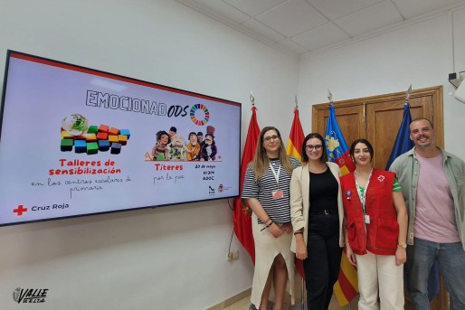 Cruz Roja organiza actividades por la paz en los centros educativos
