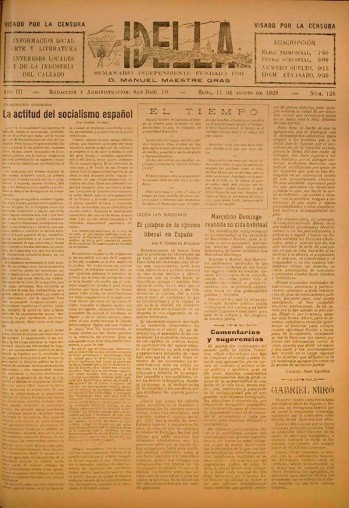 Idella n&ordm; 126 - A&ntilde;o 1928