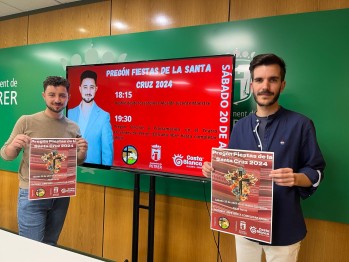 El preg&oacute;n de las fiestas de la Santa Cruz ser&aacute; el s&aacute;bado 20 de abril