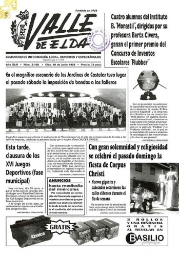 N&uacute;mero 2.108 - 19 de junio de 1998