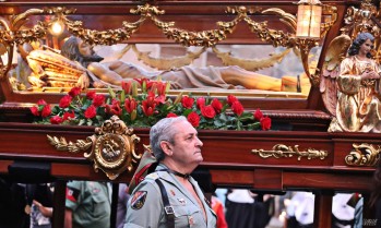 El 75 aniversario del Cristo Yacente reunir&aacute; a representantes de los ej&eacute;rcitos de Tierra, Mar y Aire