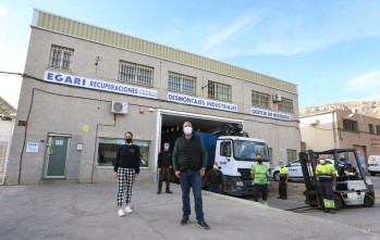 Egari Recuperaciones ayuda a la correcta gesti&oacute;n de residuos en la comarca