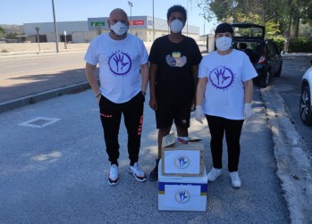 Pl&aacute;ntale Cara al Bullying y David Aguilar repartir&aacute;n hasta 3.000 mascarillas entre colectivos