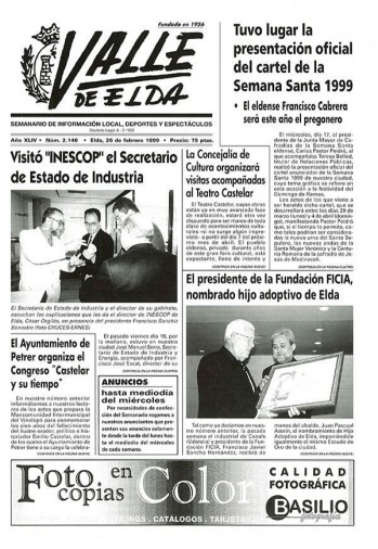 N&uacute;mero 2.140 - 26 de febrero de 1999