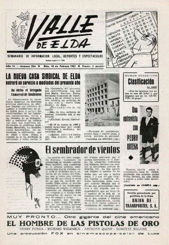 N&uacute;mero 0234 - 18 de febrero de 196