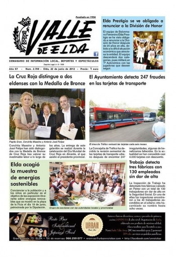 N&uacute;mero 2.739 - 22 de junio de 2012