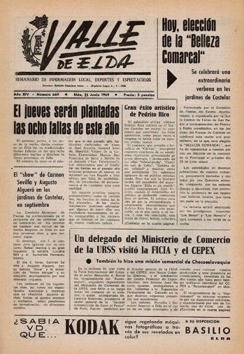 N&uacute;mero 0669 - 21 de junio de 1969