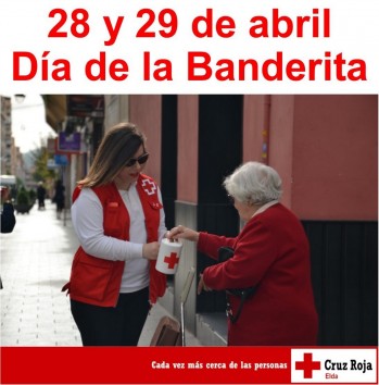 Cruz Roja celebra una nueva edici&oacute;n del "D&iacute;a de la Banderita"