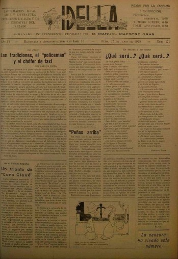 Idella n&ordm; 170 - A&ntilde;o 1929