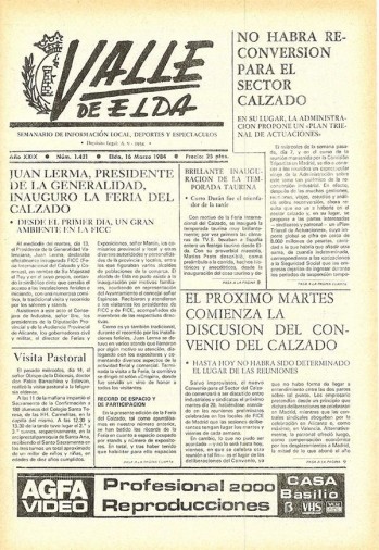 N&uacute;mero 1.421 - 16 de marzo de 1984