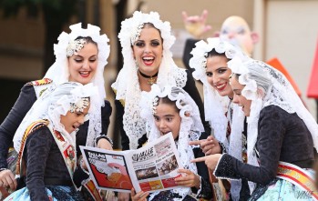 "Valle de Elda" recibe la visita de las Falleras de Elda 2018 y sus Damas de Honor