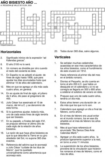 A&ntilde;o bisiesto, a&ntilde;o&hellip;