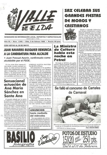 N&uacute;mero 1.945 - 3 de febrero de 1995