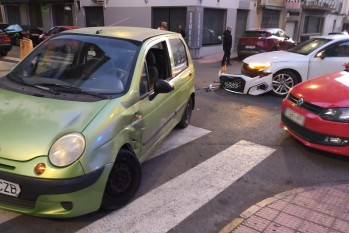 Golpe en el centro de Elda