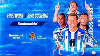 Finetwork patrocinador principal de la Real Sociedad
