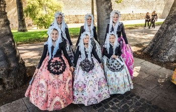Cartagena acoge la convivencia de las candidatas a Falleras Mayores de Elda