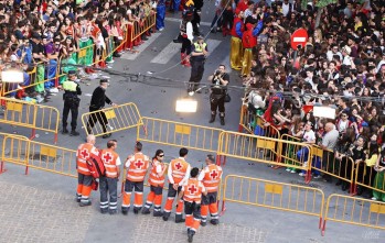Cruz Roja duplica en Moros y Cristianos el n&uacute;mero de atenciones respecto a 2015