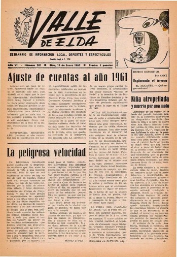 N&uacute;mero 0281 - 13 de enero de 1962