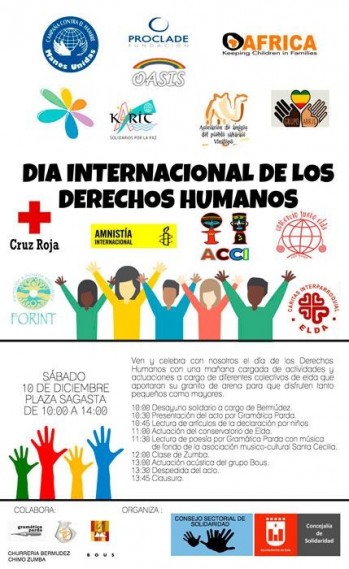 Solidaridad celebrar&aacute; el D&iacute;a Internacional de los Derechos Humanos con actividades infantiles en la Plaza Sagasta