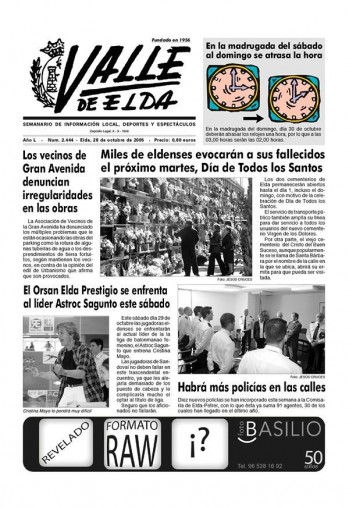 N&uacute;mero 2.444 - 28 de octubre de 2005