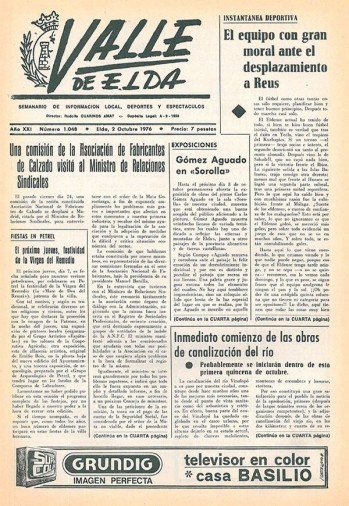 N&uacute;mero 1.048 - 2 de octubre de 1976