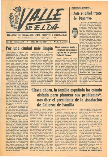 N&uacute;mero 0569 - 22 de julio de 1967