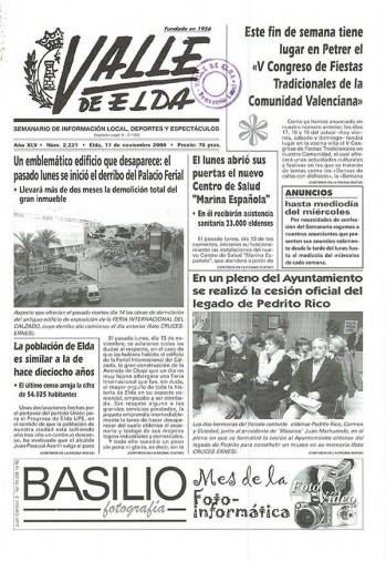 N&uacute;mero 2.221 - 17 de noviembre de 2000