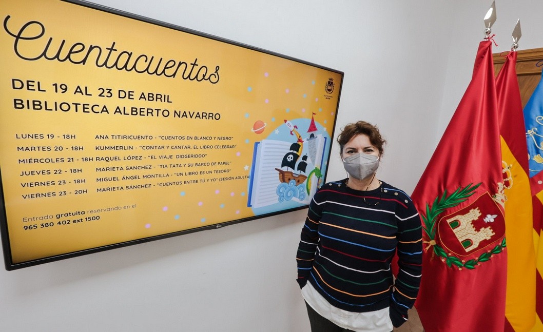 Elda celebra el Día del Libro con una semana de cuentacuentos y regalará obras Elda celebra el Día del Libro con una semana de cuentacuentos y regalará obras
