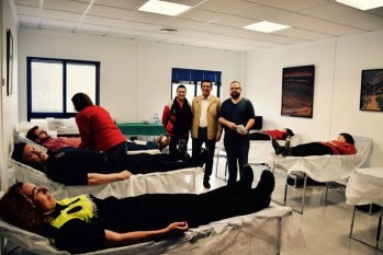 La Polic&iacute;a junto al resto de Cuerpos de Seguridad de Petrer celebran su 1&ordm; Marat&oacute;n de Donaci&oacute;n de Sangre