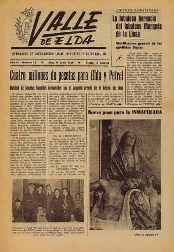 N&uacute;mero 0072 - 11 de enero de 1958