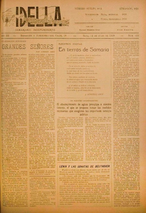 Idella nº 123<span>Año 1928</span>