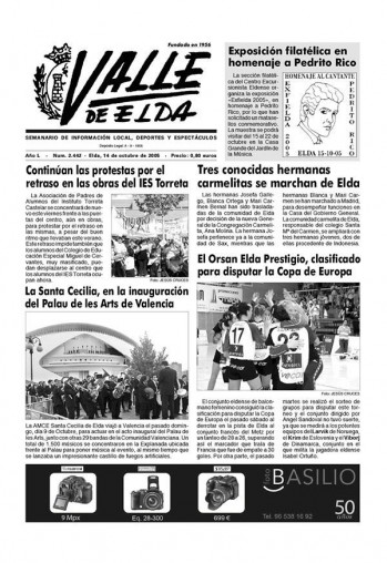 N&uacute;mero 2.442 - 14 de octubre de 2005