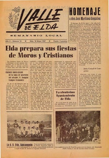 N&uacute;mero 0038 - 18 de mayo de 1957