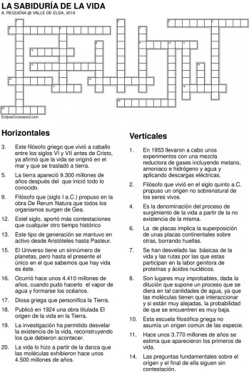 La sabidur&iacute;a de la vida