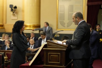 La eldense Loles Esteve toma posesi&oacute;n del cargo de senadora&nbsp;&nbsp;