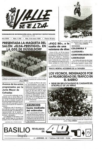 N&uacute;mero 1.708 - 2 de marzo de 1990