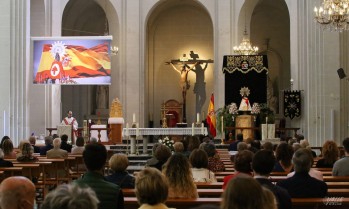 Los colectivos festeros participaron en la celebraci&oacute;n del D&iacute;a del Pilar