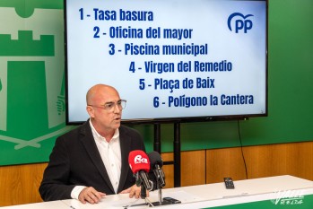 El PP de Petrer tilda de "pol&iacute;ticas de eslogan" la gesti&oacute;n del equipo de gobierno