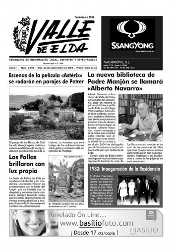 N&uacute;mero 2.483 - 22 de septiembre de 2006