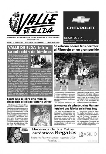 N&uacute;mero 2.455 - 13 de enero de 2006
